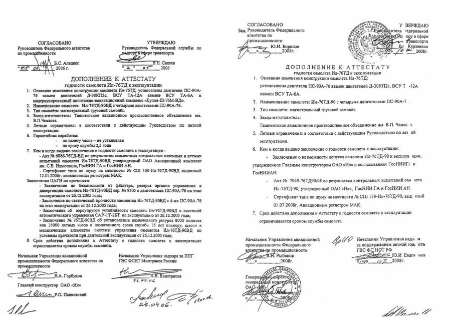 Дополнение к аттестату
