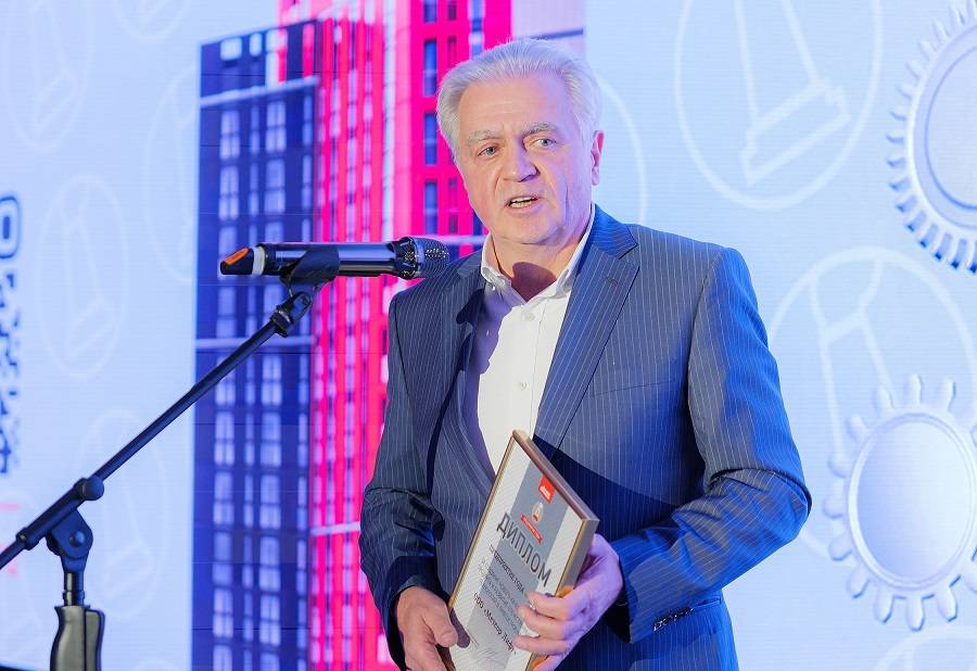 Алексей Посвянский, региональный директор по зональным операциям METEOR Lift на вручении премии «Предприятие года» (Фото: Валентин Беликов)
